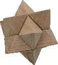 Mini puzzle poliedro estrelado