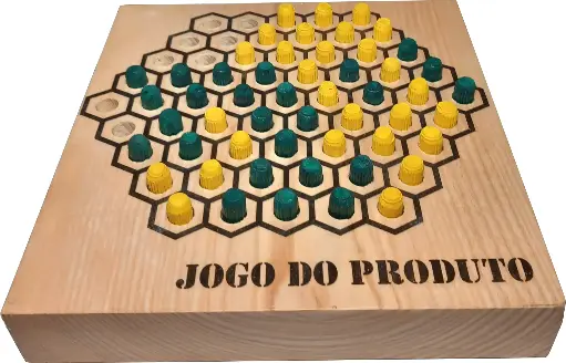 [60] Jogo do produto - Solitário hexagonal
