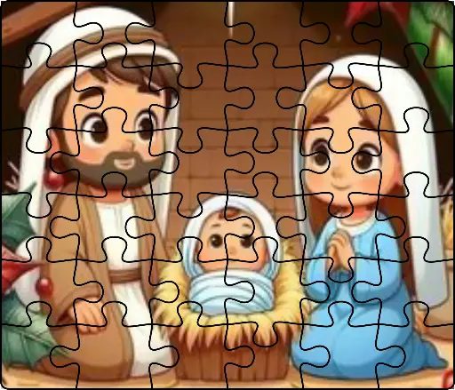 [88] Puzzle presépio "1"
