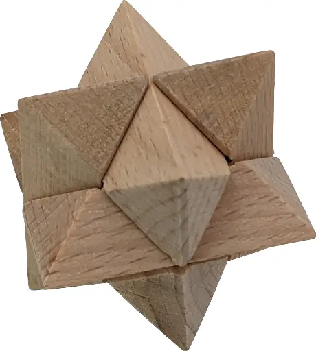 [98] Mini puzzle poliedro estrelado